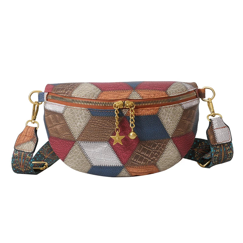 New Fashion Female Waist Bag Luxury Lady Handbag Fanny Pack High Quality Leather Belt Bag Designer Shoulder Crossbody Chest Bags