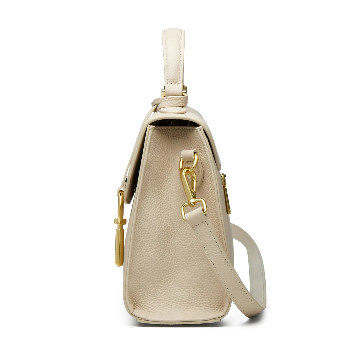 ZOOLER Genuine Leather Female Bags  Single Shoulder Handbags for Women Trend 2026 Luxury Brand Bag Designer Purses Rice #SC1513