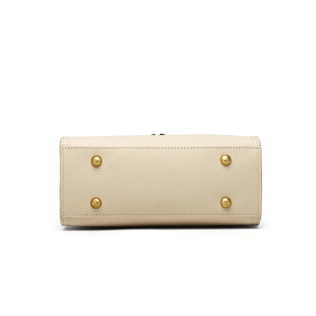 ZOOLER Genuine Leather Female Bags  Single Shoulder Handbags for Women Trend 2026 Luxury Brand Bag Designer Purses Rice #SC1513