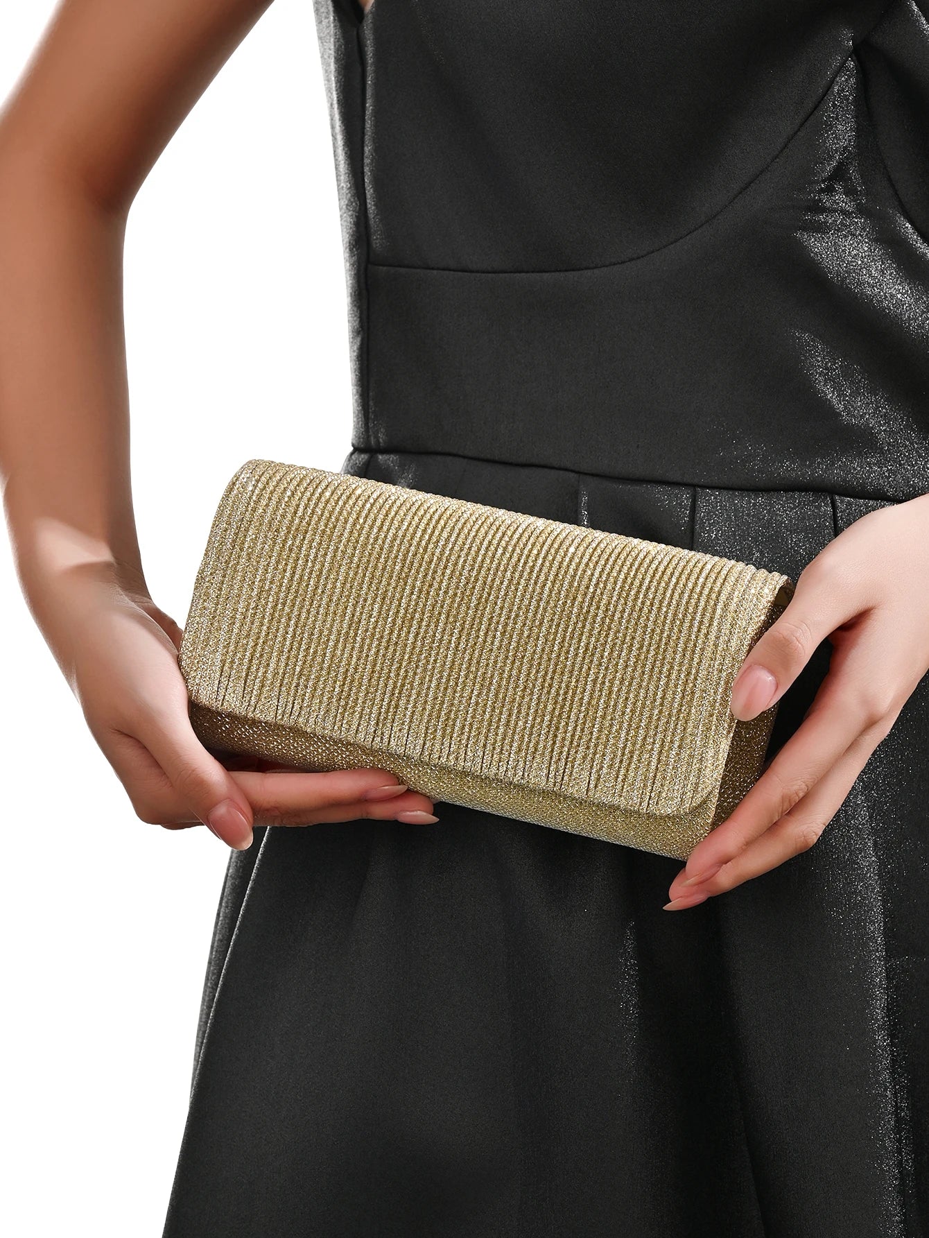 Women's Dinner Bag, European and American International Sequin Evening Bag Style, Chain Strap, Party Bag Strap Bag