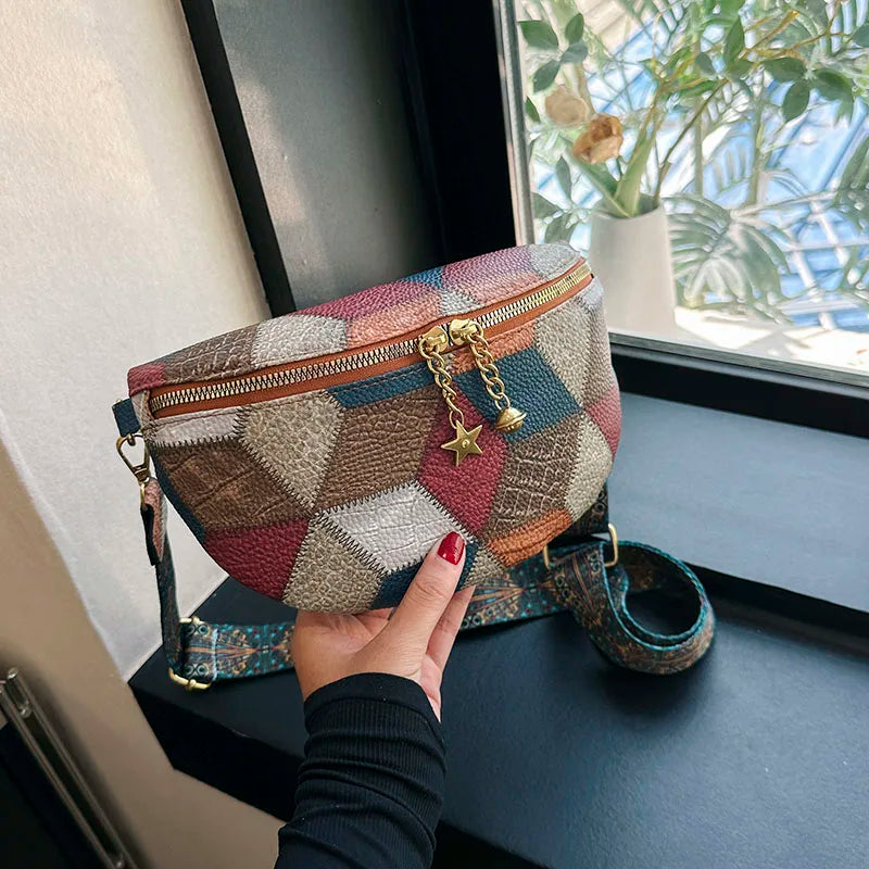 New Fashion Female Waist Bag Luxury Lady Handbag Fanny Pack High Quality Leather Belt Bag Designer Shoulder Crossbody Chest Bags